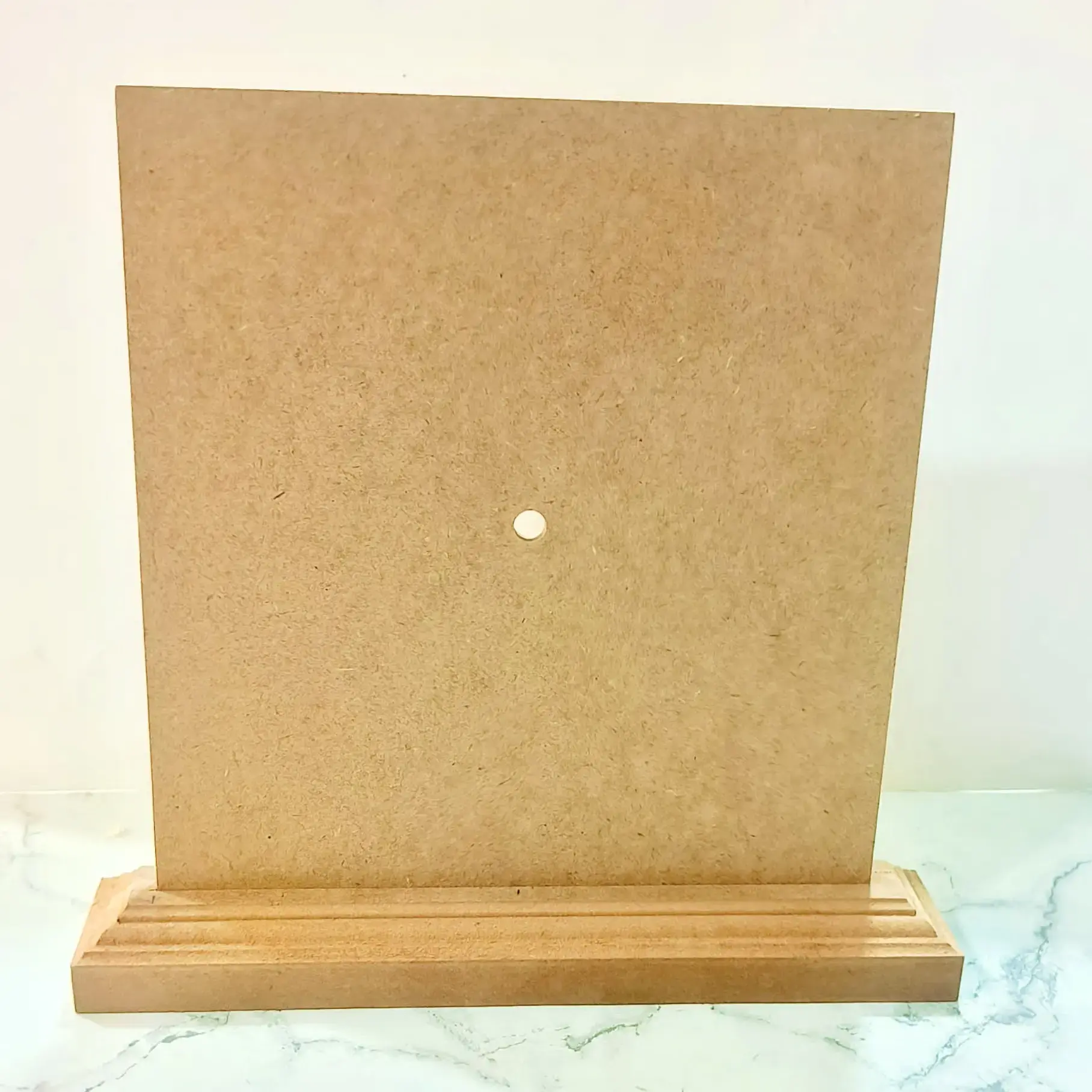 8 Inches Detachable Table Clock Mdf With Stand