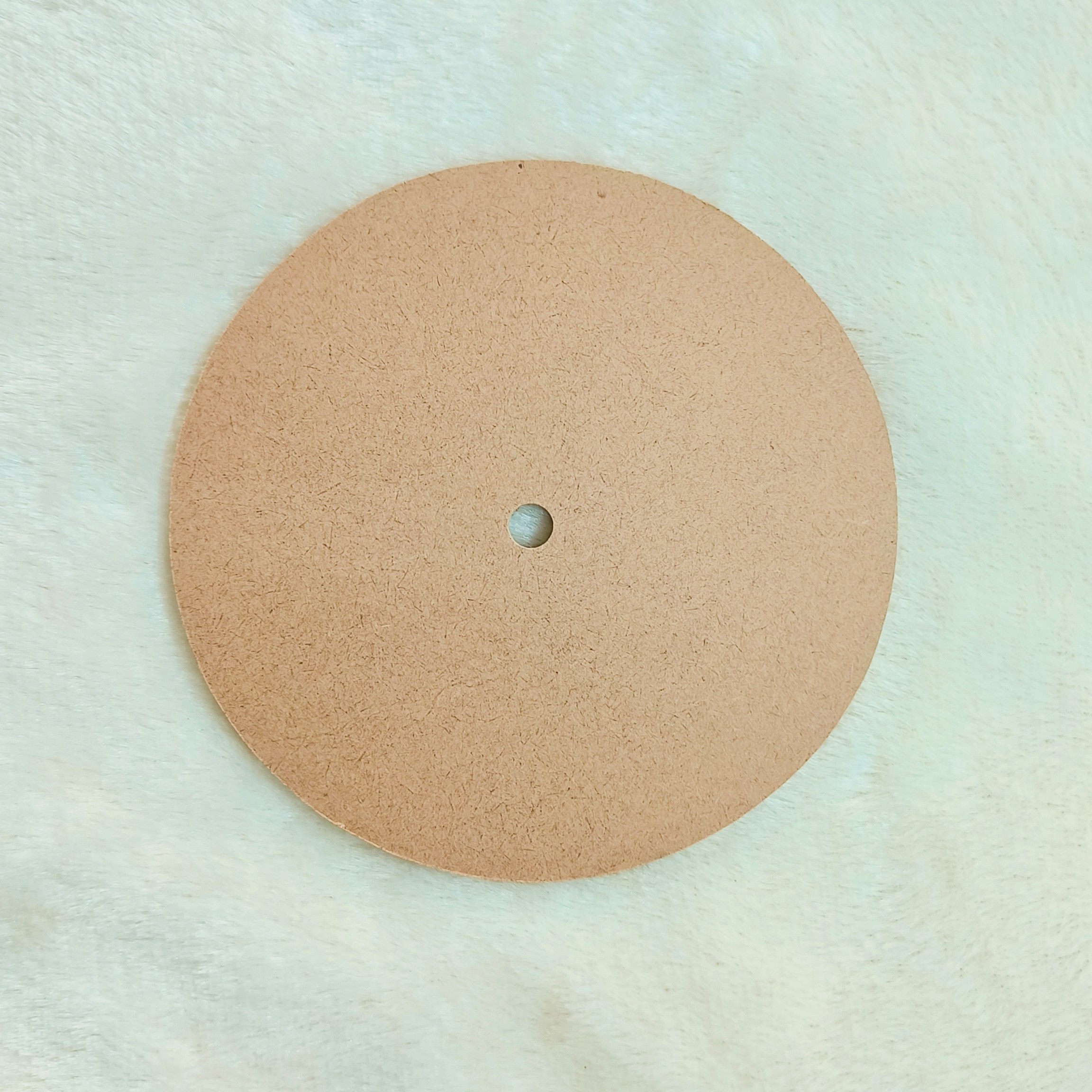 MDF Clock Base For Table Clocks Size : 6&quot; (35)