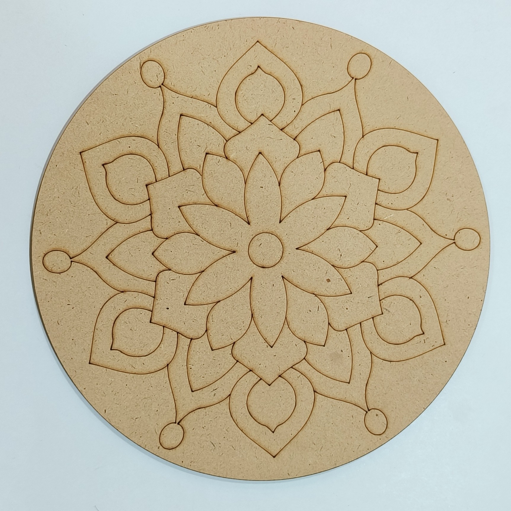 Premarked MDF D2 (Size-- 20cm)
