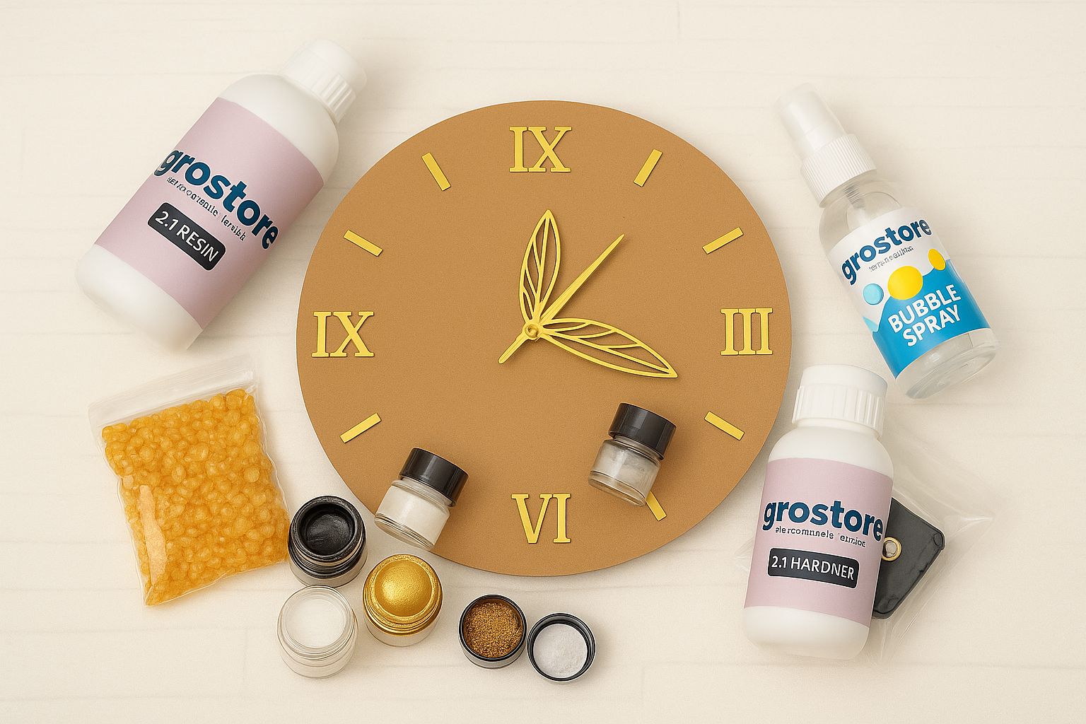 Complete Resin Clock Kit