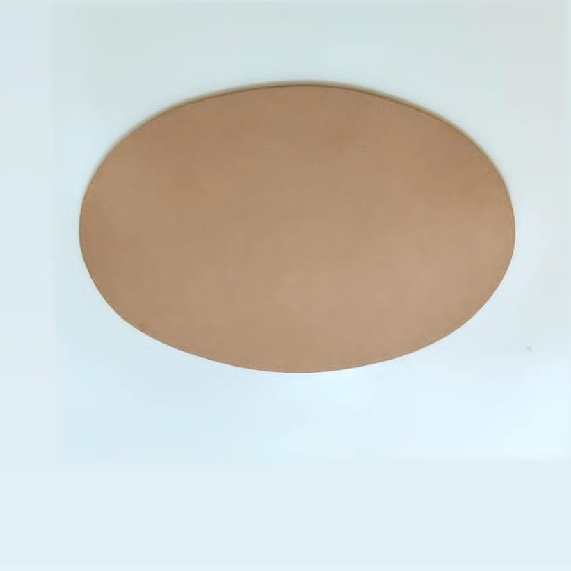 Oval MDF For Mantra/Nameplate Size:-10×14inches