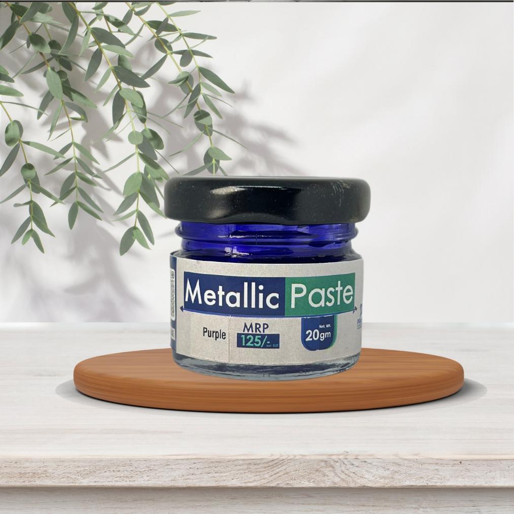 Grostore Metallic Paste β Purple 20gms
