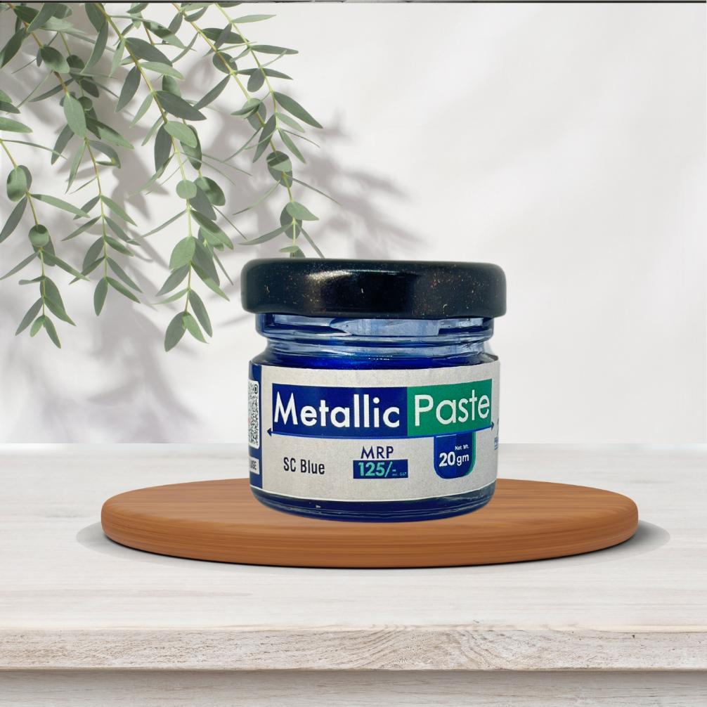 Grostore Metallic Paste β SC Blue 20gms